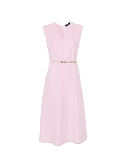 Abito donna rosa con scollo a V Fabiana Filippi | ABD276F620M1482202